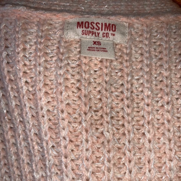 MOSSIMO Pink Cable Knit Cardigan - Picture 4 of 4